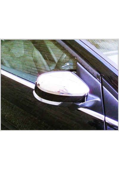 Ford Mondeo Paslanmaz Krom Ayna Kapağı 2 Prç. 2007-2014 Arası