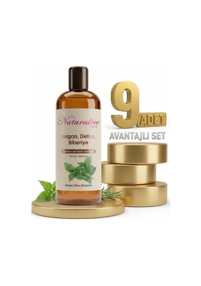 Naturalive Tüm Saçlar İçin Şampuanı 9x500 Ml
