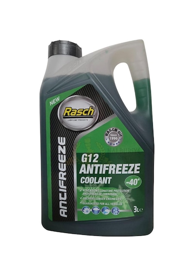 Rasch G12 Organik Radyatör Antifriz Yeşil -40 - 3 Lt. Yeşil