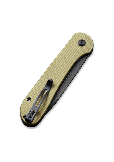 Civivi Button Lock Elementum Pocket Knife Micarta Handle Kamp Çakı Yeşil
