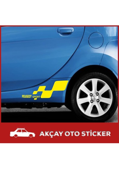 Peugeot Sport Sticker Peugeot Sticker Oto Sticker