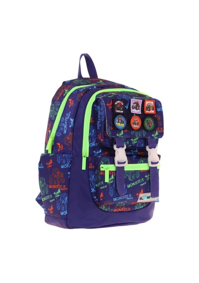 Kaukko Kids Erkek Çocuk Armalı Kamyon Desenli İlkokul Okul Sırt Çantası Dört Bölmeli - Lacivert Yeşil - L5279 Lacivert - Yeşil Kaukko Kids Erkek Çocuk Armalı Kamyon Desenli İlkokul Okul Sırt Çantası Dört Bölmeli - Lacivert Yeşil - L5279 Lacivert - Yeşil