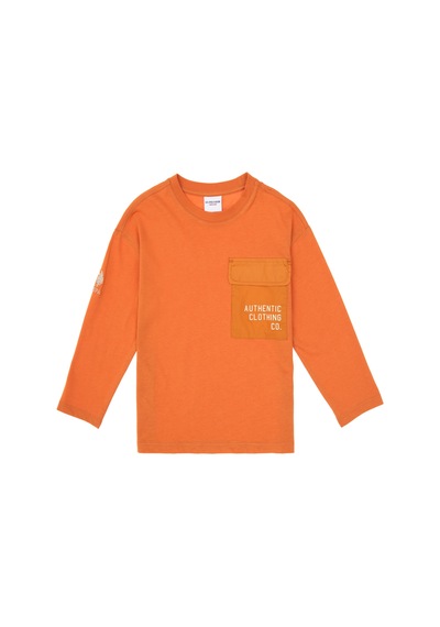 U.S. Polo Assn. Erkek Çocuk Bakır Bisiklet Yaka Süprem Sweatshirt 50316417-VR182