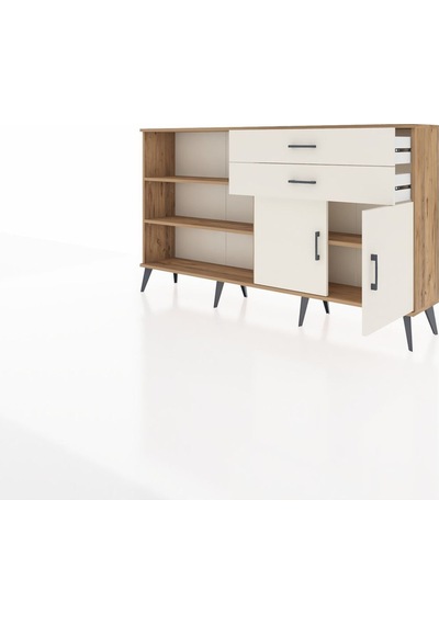 Arges Konsol 3 Raflı 2 Çekmeceli 2 Kapaklı 176x30x99 Çam-aytaşı Aytası/aytası - Atlas Çam Arges Konsol 3 Raflı 2 Çekmeceli 2 Kapaklı 176x30x99 Çam-aytaşı Aytası/aytası - Atlas Çam