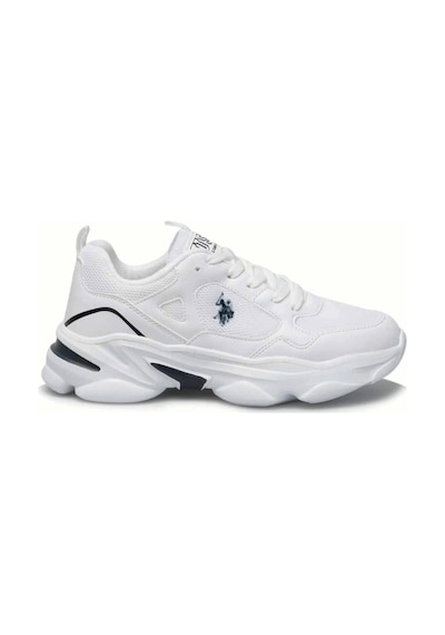 U.s. Polo Assn. Bob 101946822 Kadın Beyaz Günlük Yürüyüş Koşu Sneaker Spor Ayakkabı Beyaz