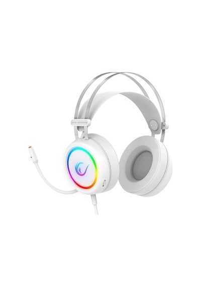 Beyaz 7.1 Surround Oyuncu Kulaklığı, Usb Bağlantılı