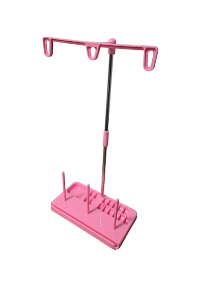 Ev Tipi Dikiş Makinesi Pembe Plastik Çardak Seti Metal Borulu / Ts-500