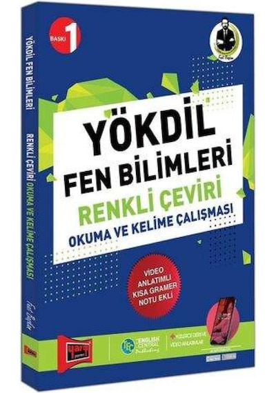 Yargı Yayınları Yökdil Fen Bilimleri Renkli Çeviri Okuma Ve Kelime Çalışması -  Yargı Yayınları