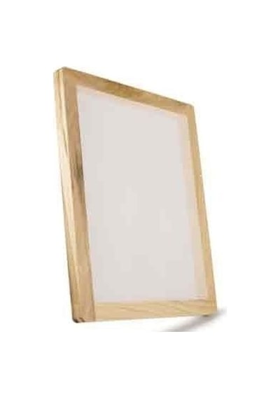 AHŞAP SERİGRAFİ KALIBI T 77 İPEK GERİLİ 50x70 CM BOYUTUNDA