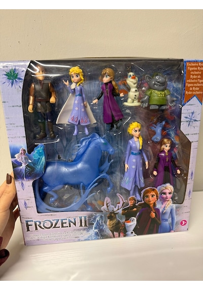 Frozen Iı Oyuncak Figür Seti 9 Li Deluxe Karlar Ülkesi Figürleri