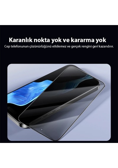 Ally iPhone Uyumlu 15 Plus Privacy Hayalet Full Koruma Tempered Cam Ekran Koruyucu- 5775