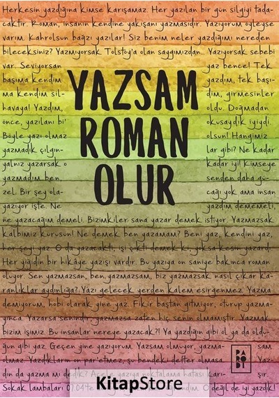 Yazsam Roman Olur