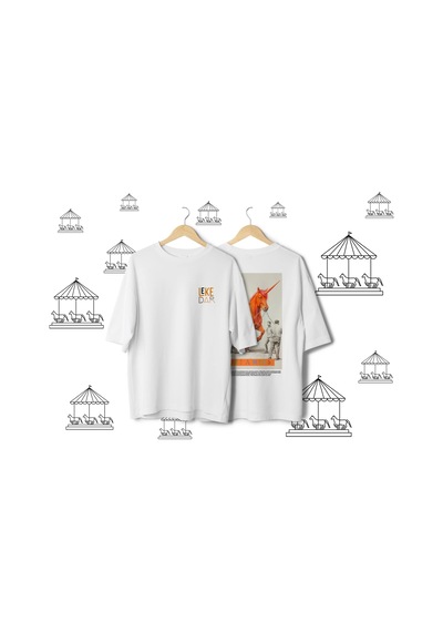 Dreamers Serisi No:4 T-shirt - Beyaz