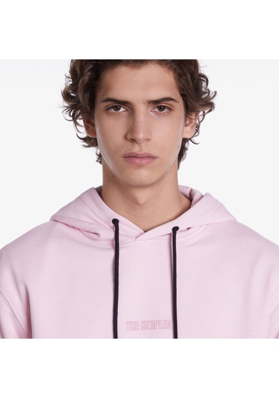 The Kooples Logo Erkek Pembe Sweatshirt
