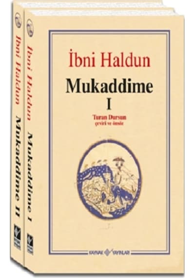 Mukaddime 1 - 2 2 Cilt Takım - İbni Haldun - Kaynak Yayınları