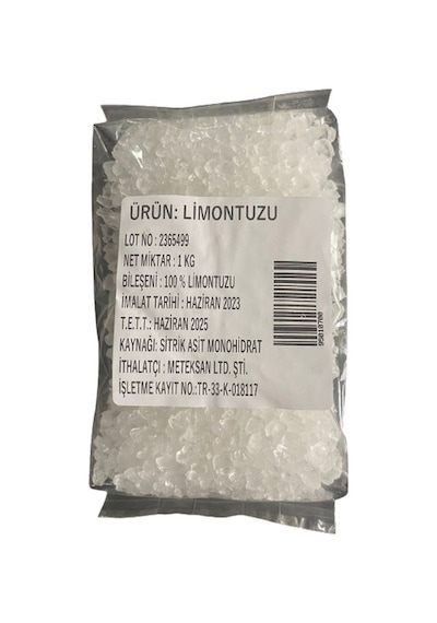 Meteksan Limon Tuzu 1 KG