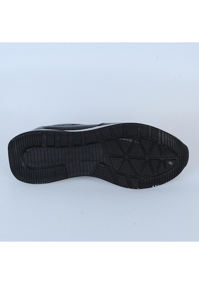 Dropland 8787 Siyah Nopa Deri Erkek Sneaker Ayakkabı 001
