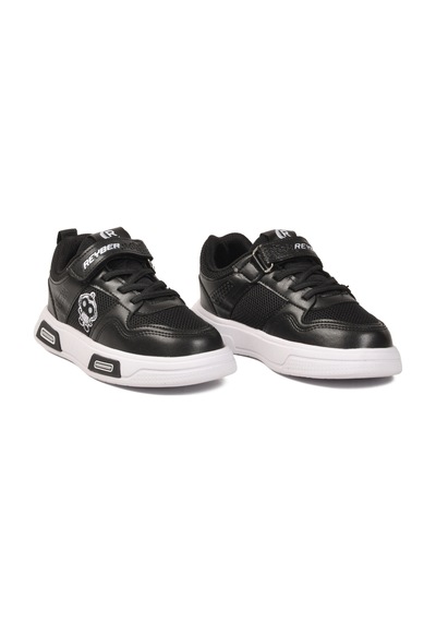 Reyber 026 F Siyah-beyaz Unisex Çocuk Spor Ayakkabı SİYAH-BEYAZ