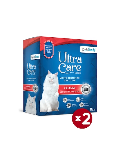 Benty Sandy Ultra Care Series İri Taneli Kedi Kumu 2 x 8 L