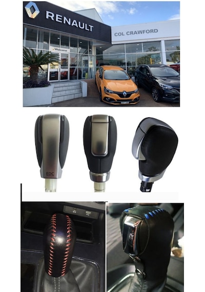 Renault Otomatik Vites Topuzu Kılıfı El Yapımı Hakiki Deri