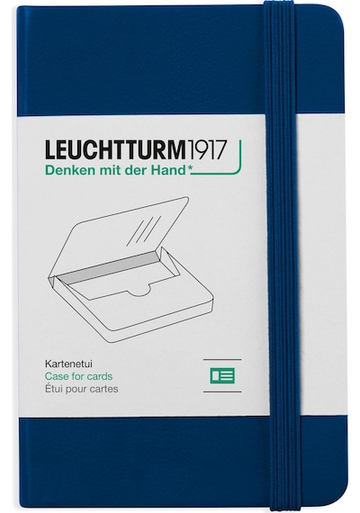 Leuchtturm1917 Lüks Kartvizitlik, Lacivert