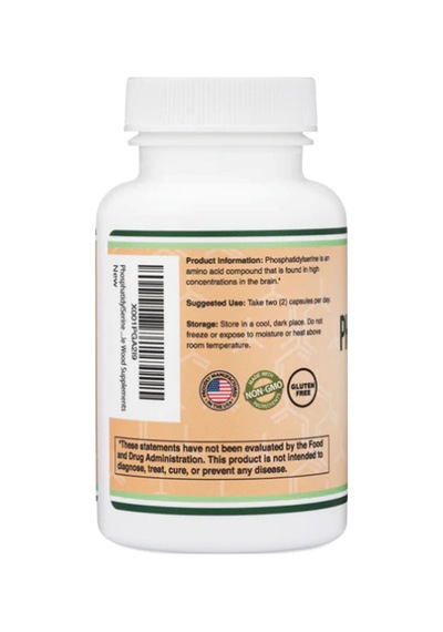 Double Wood Phosphatidylserine 300mg 120 Capsul. Usa Version...