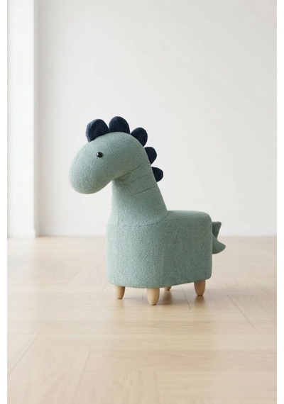 Argimo Rexy Dinozor Bebek Çocuk Odası Puf Yeşil