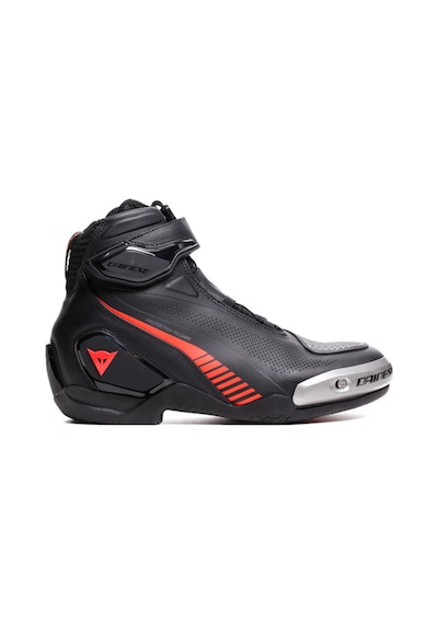 Dainese Daınese Ayakkabı/ Superya Shoes Black/red-fluo