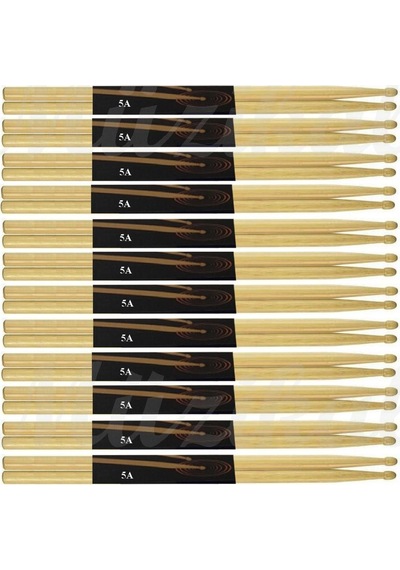 Chroma Baget - Davul - 12 Adet Bateri Bageti Drumsticks Çift
