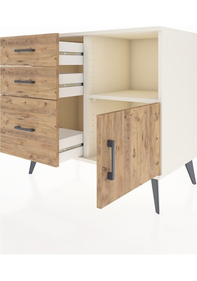 Hyperion Şifonyer Tek Raflı 3 Çekmeceli Tek Kapaklı 88x44x80 Aytaşı-çam Çam Hyperion Şifonyer Tek Raflı 3 Çekmeceli Tek Kapaklı 88x44x80 Aytaşı-çam Çam