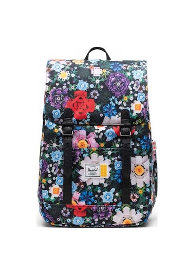 11611-07029 Herschel Retreat Small Backpack - Garden Floral Çok Renkli