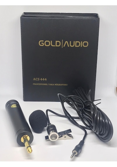 Gold Audio Acs 444 Yaka Mikrofonu Gold Audio Acs 444 Yaka Mikrofonu