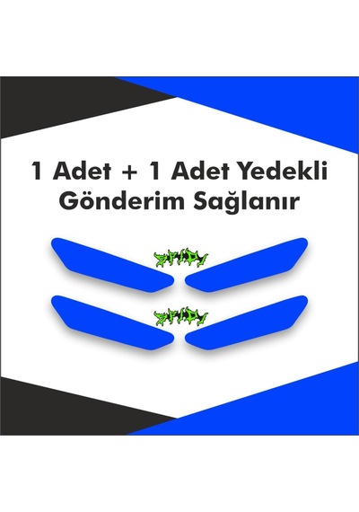 Akdesen Mt-25 Mavi Far Sticker 1