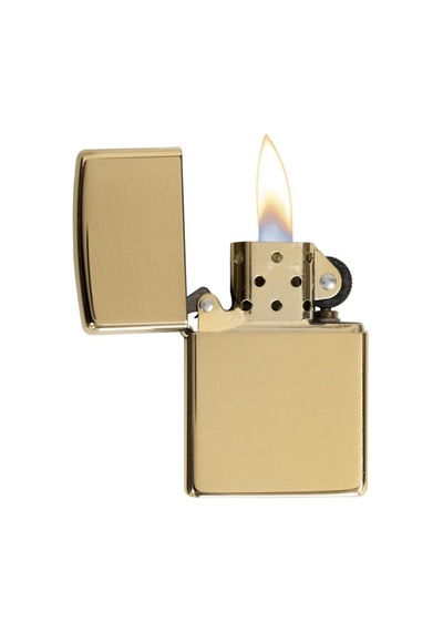 Zippo Çakmak Hi Polish Brass Armor Heavy 169-000030