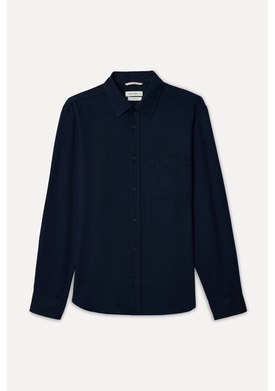 Mudo Erkek Erkek Lacivert Regular Fit Uzun Kollu Gömlek 1272427