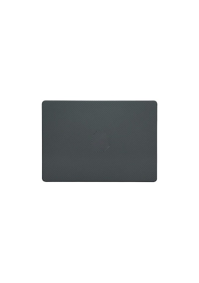 Arabulalaca Macbook Uyumlu Air 13 Inç A3449 M5 Çipli 2026 Mor Mat Doku Kılıf Hardcase Karbon Siyah