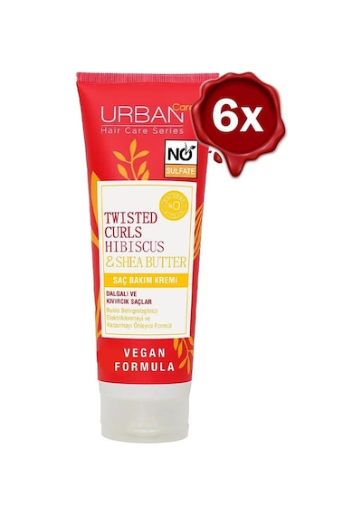 Urban Care Hibiscus & Shea Butter Saç Bakım Kremi 250 Ml X 6
