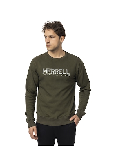 Merrell Merrell Erkek Günlük Giyim Sweatshirt Smith Açık Yeşil Yeşil