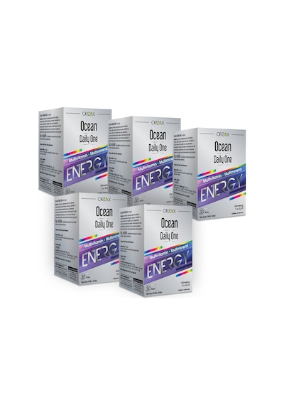 Ocean Daily One Energy 30 Tablet x 5 Adet