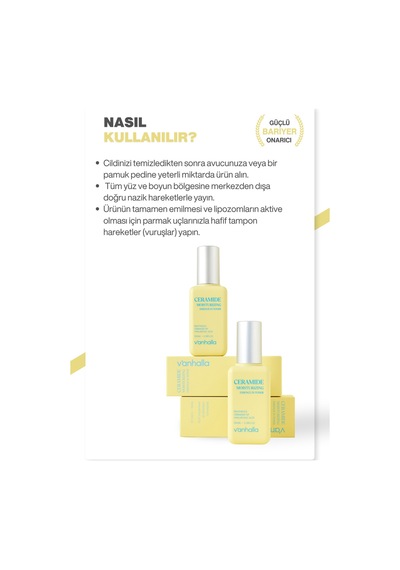 Bariyer Onarıcı Ceramide Essence 3ha + Ceramide Np + Panthenol Yoğun Nemlendirme & Tonik