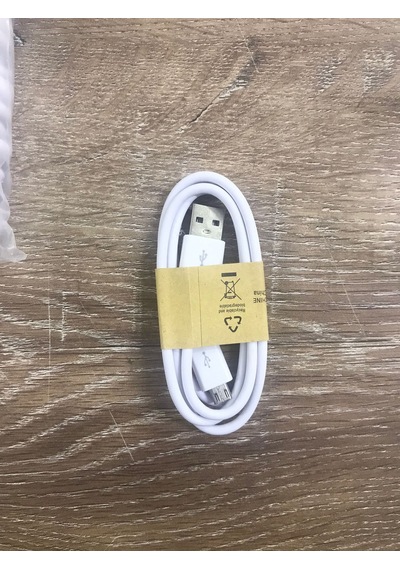 KDMAKSESUAR Samsung Araç Şarj Kablosu (beyaz)