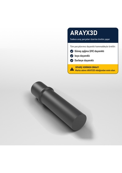 Arayx3d Opel Corsa C Astra H Uyumlu Bagaj Pandizot Ayağı Pandizot Menteşesi 2 Adet Siyah