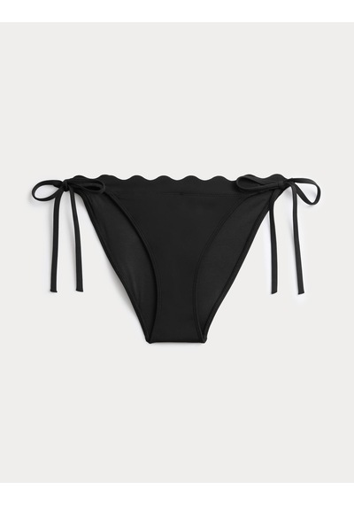 Marks & Spencer Desenli Bikini Altı Siyah