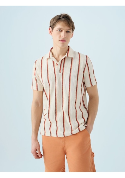 LOFT Regular Fit Erkek Polo K.kol Lf2038799 Q1.v1 Bej