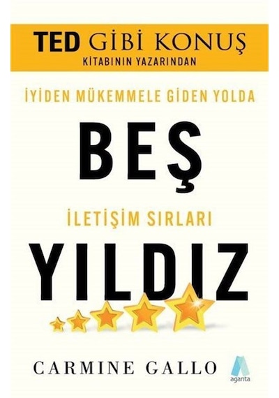 Beş Yıldız - Carmine Gallo - Aganta Kitap