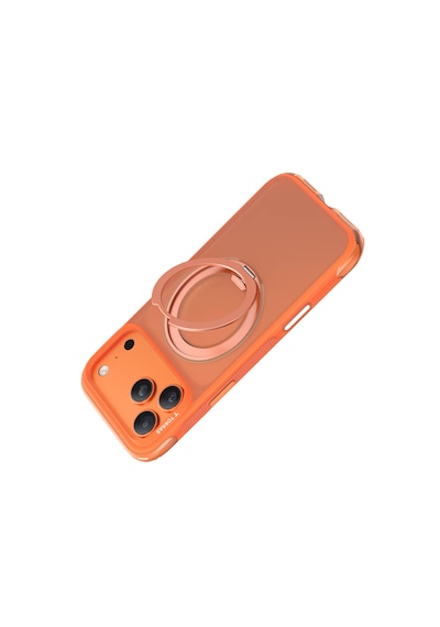 Torras Apple iPhone 17 Pro / 18 Pro Uyumlu Ostand R Air Magsafe Kapak Turuncu