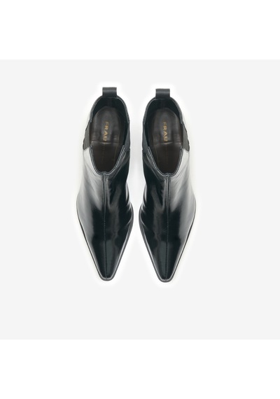Black Bot Kadın 65s5 Frau Ortıseı Ankle Boot Wıth Heel siyah