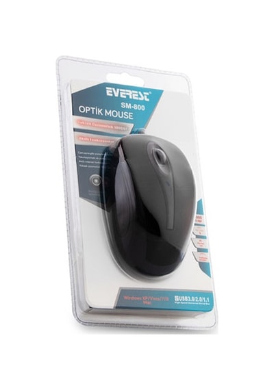 Everest SM-800 Kabolu Optik Mouse