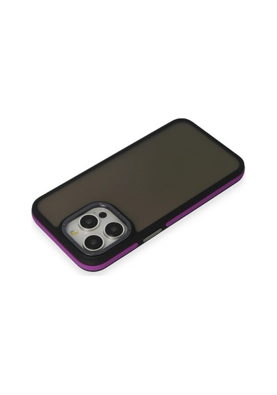Herşeytrend Apple iPhone Uyumlu 13 Pro Max Harvel Kapak - Derin Mor Çok Renkli Diğer