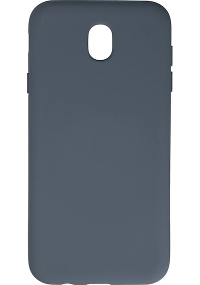 Newface Samsung Galaxy Uyumlu J7 Pro / J730 Kılıf Nano İçi Kadife Silikon Semeglbl - 64 - Gri